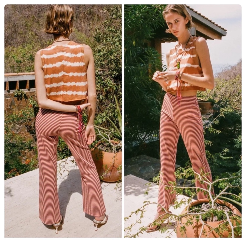 Urban Outfitters naomi knit flare pant NWT Xsmall